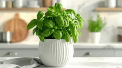 Come migliorare la crescita del basilico con un trucchetto casalingo